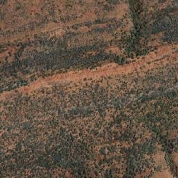 Satellite imagery of Mount Polhill, AU