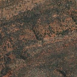 Satellite imagery of Mount Polhill, AU