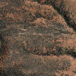 Satellite imagery of Mount Polhill, AU