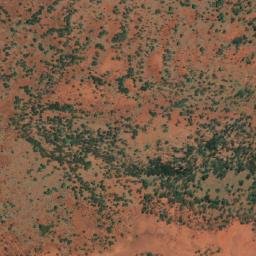 Satellite imagery of Weelarrana Hill, AU