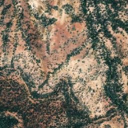Satellite imagery of Commissioner Mountain, AU