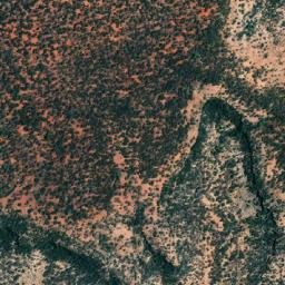 Satellite imagery of Commissioner Mountain, AU