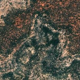 Satellite imagery of Commissioner Mountain, AU