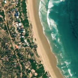 Satellite imagery of Ponta Inharrelugo, MZ