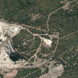 Satellite imagery of Union Mica Mine, ZA