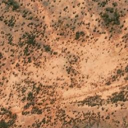 Satellite imagery of Mount Guenevere, AU