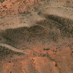 Satellite imagery of Mount Guenevere, AU