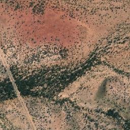 Satellite imagery of Yates Peak, AU