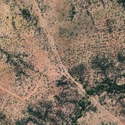 Satellite imagery of Yates Peak, AU