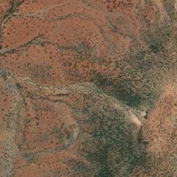 Satellite imagery of Conical Hill, AU