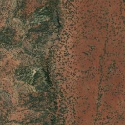 Satellite imagery of Conical Hill, AU
