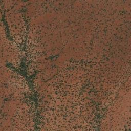 Satellite imagery of Conical Hill, AU