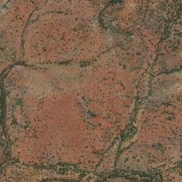 Satellite imagery of Conical Hill, AU