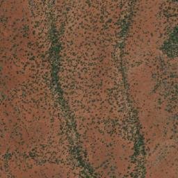 Satellite imagery of Conical Hill, AU
