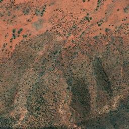 Satellite imagery of Mount Mordred, AU