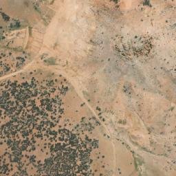 Satellite imagery of Mount Warbreccan, AU