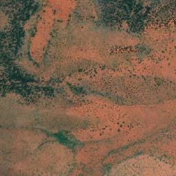 Satellite imagery of Gillespie Hills, AU