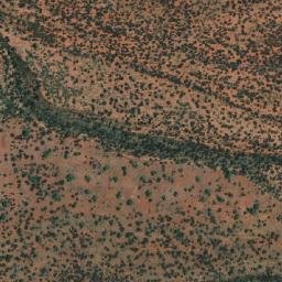 Satellite imagery of Mount Lewis, AU