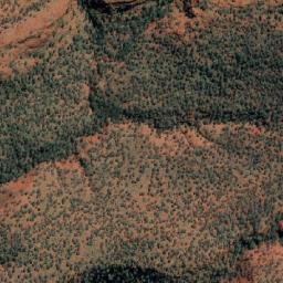 Satellite imagery of Mount Caldwell, AU