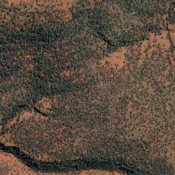 Satellite imagery of Mount Caldwell, AU