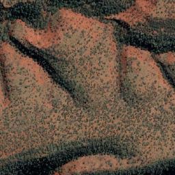 Satellite imagery of Mount Caldwell, AU