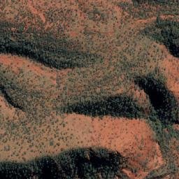 Satellite imagery of Mount Caldwell, AU