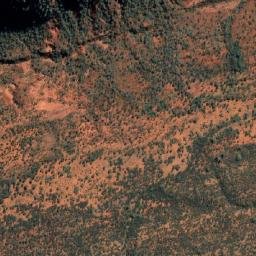 Satellite imagery of Mount Caldwell, AU