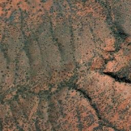 Satellite imagery of Mount Brunonia, AU