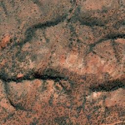 Satellite imagery of Mount Brunonia, AU