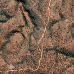 Satellite imagery of Mount Brunonia, AU