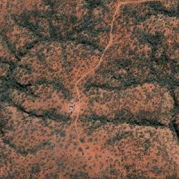Satellite imagery of Mount Brunonia, AU