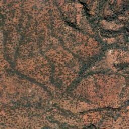 Satellite imagery of Mount Brunonia, AU