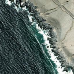 Satellite imagery of Punta Los Tres Picos, CL