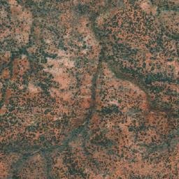 Satellite imagery of Mount Peachy, AU