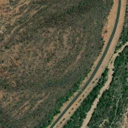 Satellite imagery of Mapudinyane Ridge, BW
