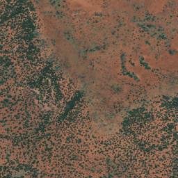 Satellite imagery of Bunningunna Bluff, AU