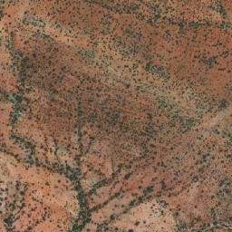 Satellite imagery of Mount Sandiman, AU