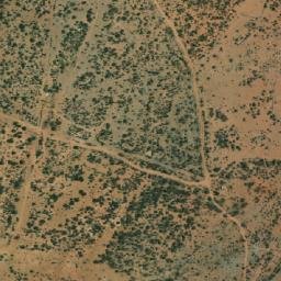 Satellite imagery of Tswete Hill, BW