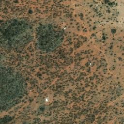 Satellite imagery of Tswete Hill, BW