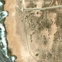 Satellite imagery of Point Quobba, AU