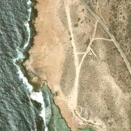 Satellite imagery of Point Quobba, AU