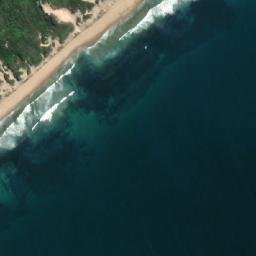Satellite imagery of Ponta Macanzane, MZ