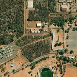 Satellite imagery of Mahatlane Hill, BW
