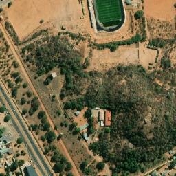 Satellite imagery of Mahatlane Hill, BW