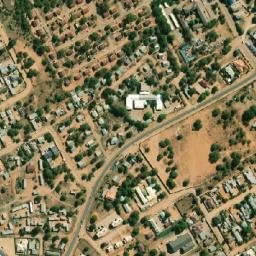 Satellite imagery of Mahatlane Hill, BW