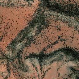 Satellite imagery of Mount Gloaming, AU
