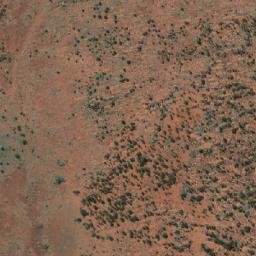 Satellite imagery of McPhersons Pillar, AU