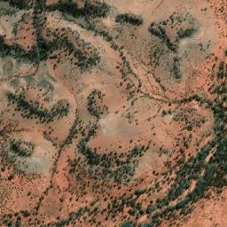 Satellite imagery of Mount Gloaming, AU