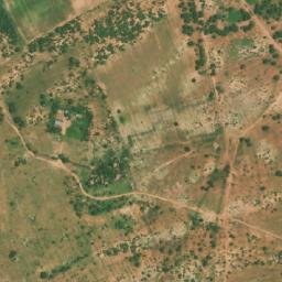 Satellite imagery of Dilegane Hill, BW