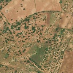 Satellite imagery of Dilegane Hill, BW